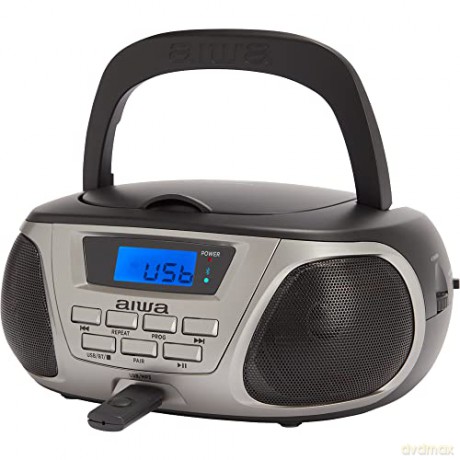 Aiwa: Silver Boombox