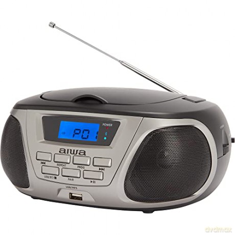 Aiwa: Silver Boombox