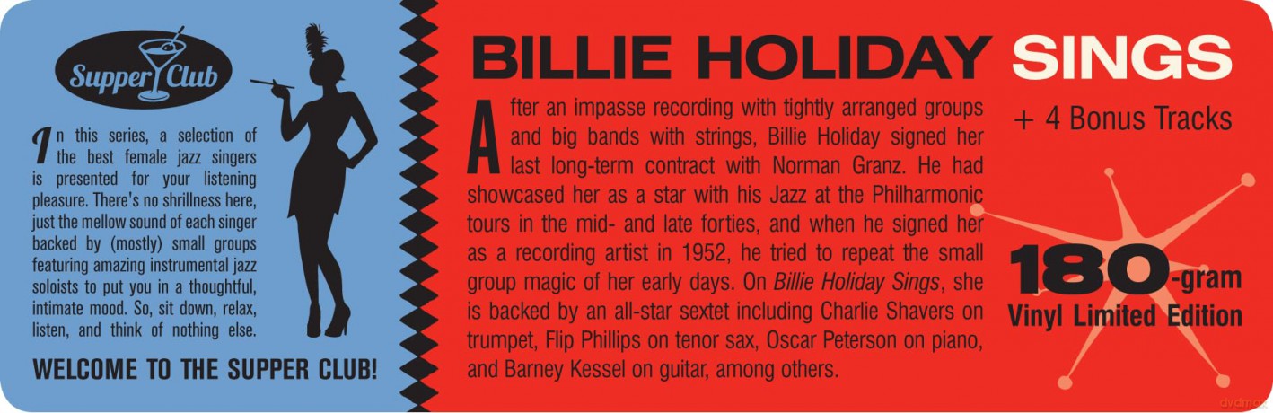 Billie Holiday: Sings (+4 Bonus Tracks) (Limited) [Winyl]