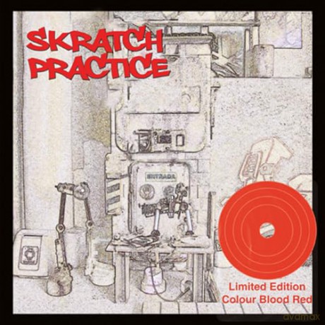 Dj T-Kut: Skratch Practice - (Blood Red) [Winyl]