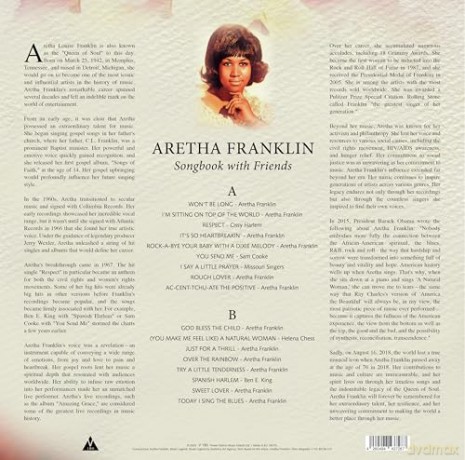 Aretha Franklin: Songbook With Friends (Marbled) [Winyl]