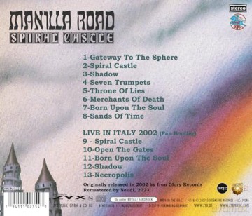 Manilla Road: Spiral Castle [CD]