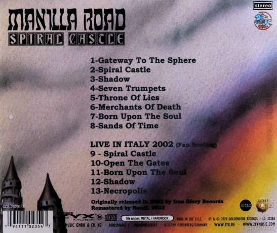 Manilla Road: Spiral Castle [CD]
