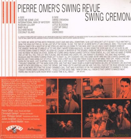 Pierre Omers Swing Revue: Swing Cremona [Winyl]
