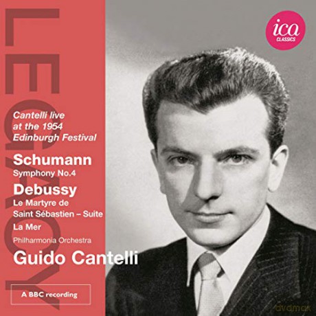 Philharmonia Orchcantelli: Symphony No4La Mer [CD]