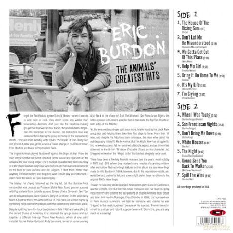 Eric Burdon: The Animals Greatest Hits [Winyl]