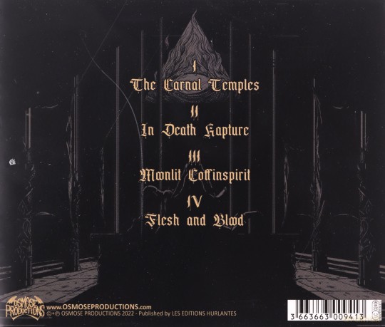 Aegrus: The Carnal Temples [CD]
