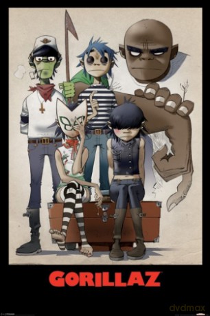 Gorillaz (All Here) [PLAKAT]