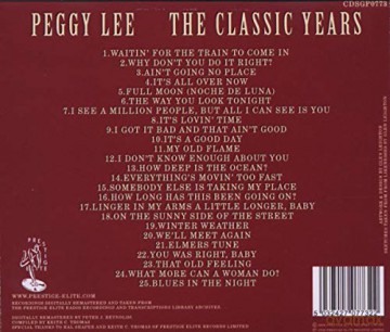 Peggy Lee: The Classic Years [CD]