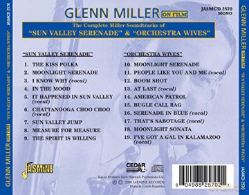 Glenn Miller & His Orchestra: The Complete Miller Film. [CD]