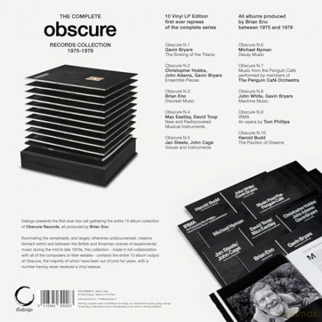The Complete Obscure Records Collection - 75/78 [Winyl]