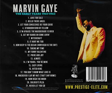 Marvin Gaye: The Early Years. 1961-1962 [CD]