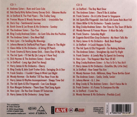 The Hits Of The Year 1944 [CD]