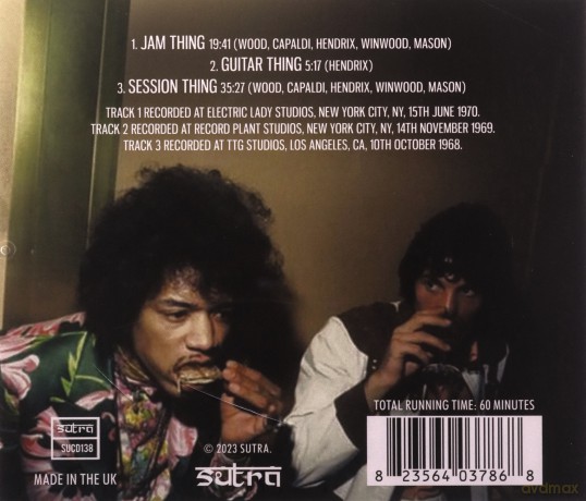Jimi Hendrix & Traffic: The Legendary Sessions [CD]