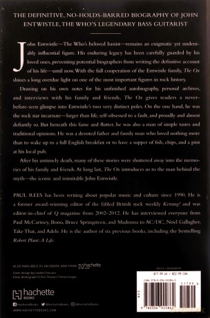 John Entwistle: The Ox. The Authorized Biography Of The Whos John Entwistle Hardback Book [KSIĄŻKA]