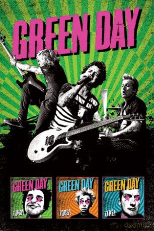Green Day (Uno! Dos! Tre!) [PLAKAT]
