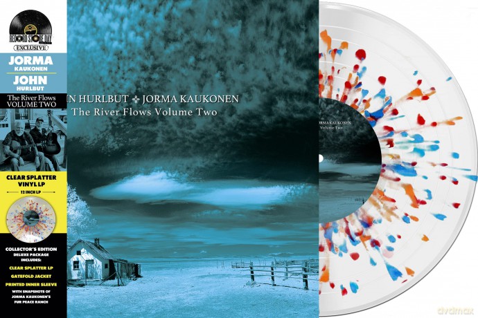 Jorma Kaukonen And John Hurlbut: The River Flows Vol. 2 (Blue/Pink Shaped Splatter) (Rsd 2021) [Winyl]