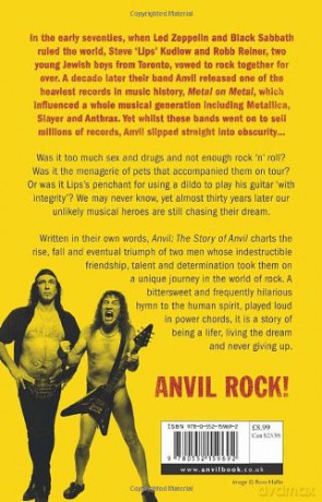 Anvil: The Story Of Anvil Paperback Book [KSIĄŻKA]