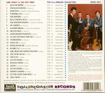 Link Wray & His Ray Men: The Swan Singles Collection [CD]