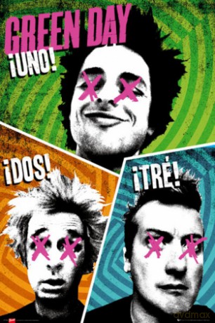 Green Day Trio (Bravado) [PLAKAT]