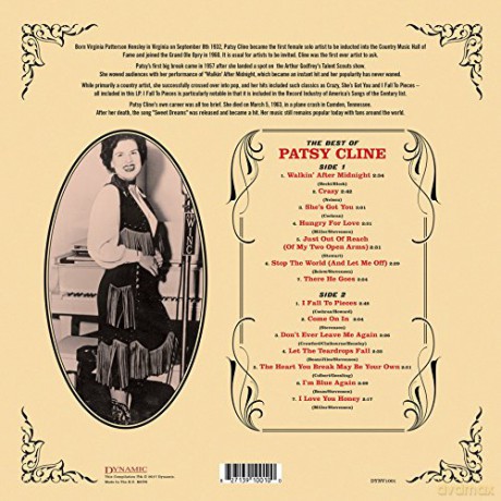 Patsy Cline: The Very Best Of Patsy Cline [Winyl]
