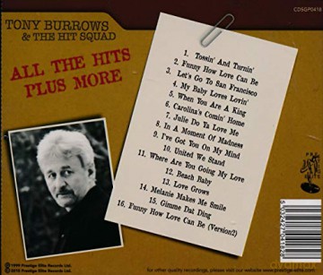 Tony Burrows & The Hit Squad: The Voice Behind The Hits [CD]