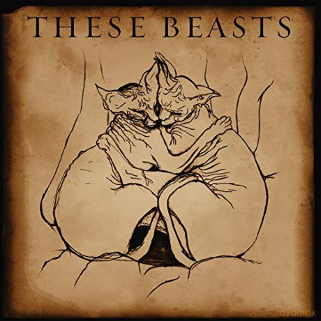 These Beasts: These Beasts (Clear Oxblood/Aqua Splatter) [Winyl]