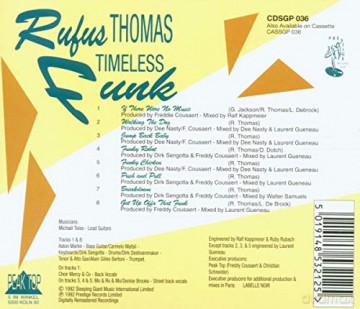 Rufus Thomas: Timeless Funk [CD]