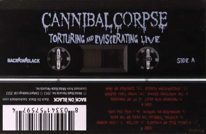 Cannibal Corpse: Torturing And Eviscerating Live [KASETA]