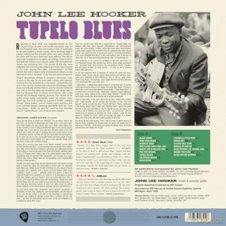 John Lee Hooker: Tupelo Blues (+2 Bonus Tracks) (Limited) [Winyl]