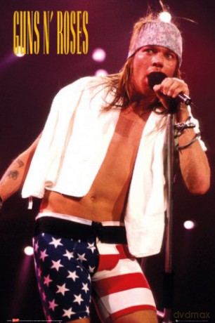Guns N Roses Axl [PLAKAT]