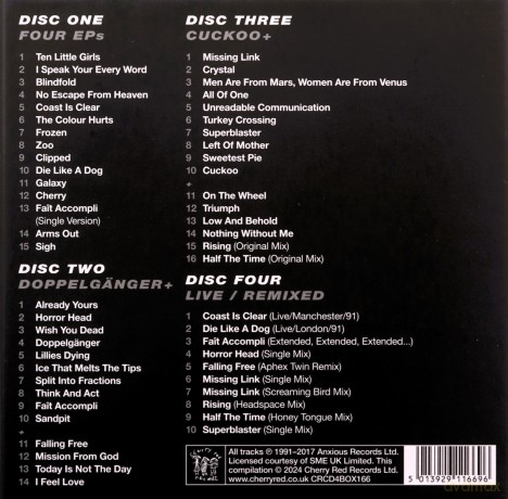 Curve: Unreadable Communication - Anxious Recordings 1991-1993 (Clamshell) [CD]