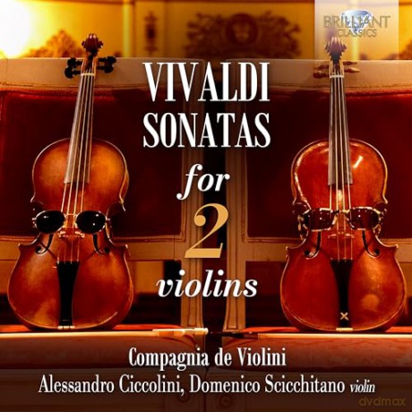 Alessandro Ciccolini/Domenico Scicchitano/Compagnia De Violini: Vivaldi: Sonatas For 2 Violins [CD]