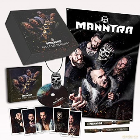 Manntra: War Of The Heathens (Fanbox) (+Mask +Flag +Cards +Bracelet) [CD]