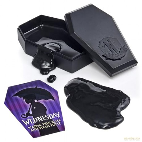 Wednesday: Wednesday Blacker Than Black Stress Putty