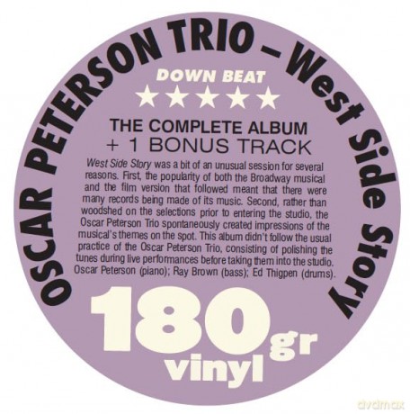 Oscar Peterson: West Side Story (+1 Bonus Track) (Limited) [Winyl]