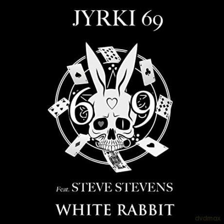 Jyrki 69: White Rabbit (Black/White Splatter) [Winyl]