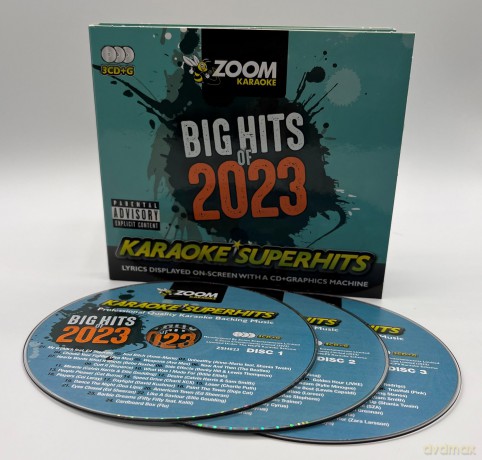 Zoom Karaoke: Zoom Big Hits Of 2023 (CD+G) (Digi) [CD]