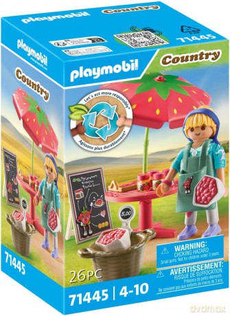 PLAYMOBIL Zestaw z figurkami Country 71445 Stragan z domowym dżemem