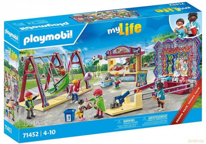 PLAYMOBIL Zestaw z figurkami My Life 71452 Wesołe miasteczko