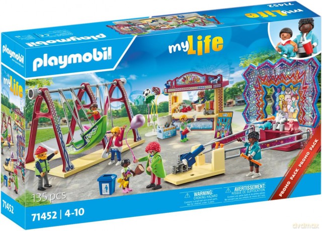 PLAYMOBIL Zestaw z figurkami My Life 71452 Wesołe miasteczko