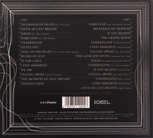 Tarja: What Lies Beneath (Deluxe) (digipack) [2CD]