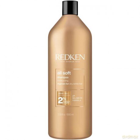 Redken - All Soft Shampoo 1000 ml