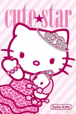 Hello Kitty - Cute Star [PLAKAT]