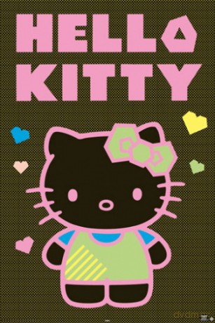 Hello Kitty - Neon [PLAKAT]