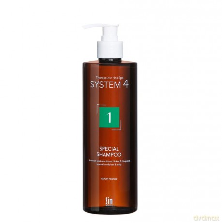 Szampon do odbudowy włosów System 4 - Nr. 1 Climbazole Shampoo 500 ml
