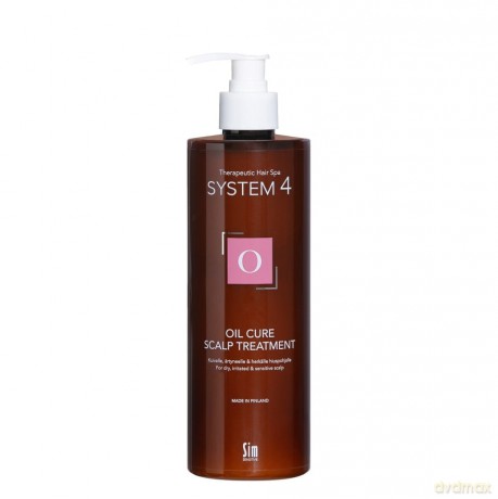 Maska-peeling oczyszczający skórę głowy System 4 - Nr. O Oli Cure Hair Mask 500 ml