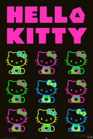 Hello Kitty - Neon Party [PLAKAT]