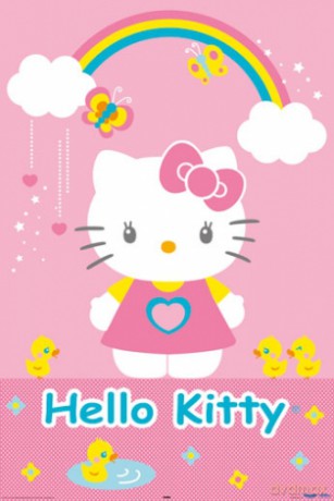 Hello Kitty (Kaczki) [PLAKAT]