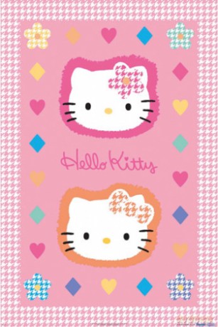 Hello Kitty (Róż) [PLAKAT]